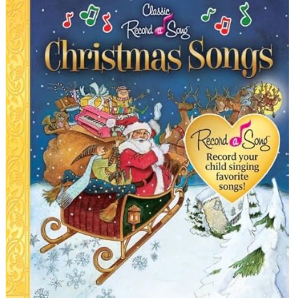 “New” Classic Record A Song:  CHRISTMAS SONGS (Hardcover). Published August 2011